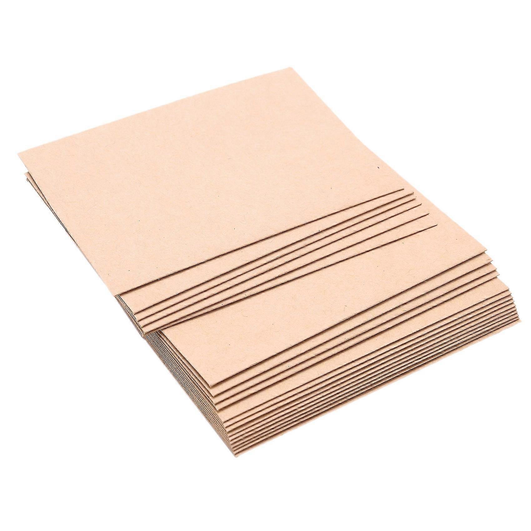 20pcs Classical Kraft Paper Wedding Invitation Gift Envelope(Brown)