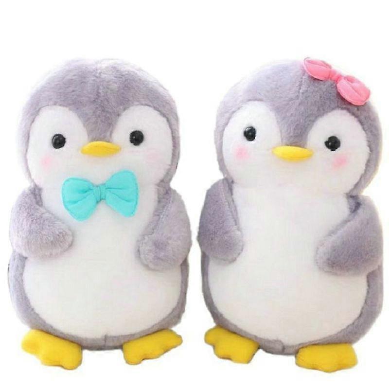 Creative Cudding Fruit Penguin Plush Stuffed Toys Cute Couple Penguin Plush Doll Toy Home Decor Toys Birthday PresentStuffed Animals