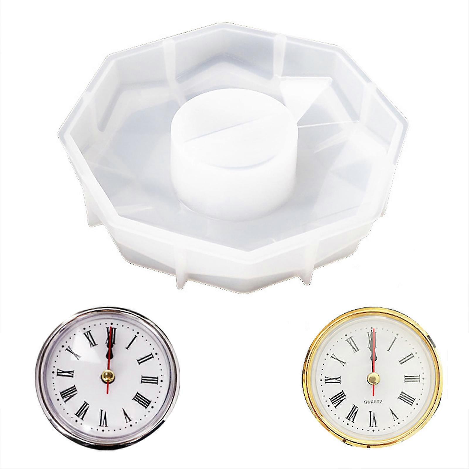 Clock Resin Molds for Resin Large Hexagonal Shape Silicone Molds Epoxy Molds