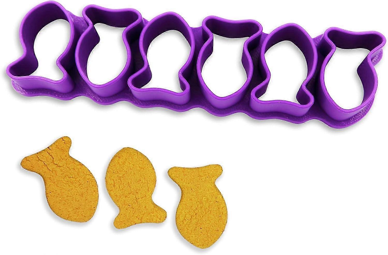 1" Mini Cookie Set, Shaped Treats Baking Mold For Fondant, Chocolate, Making Cutters