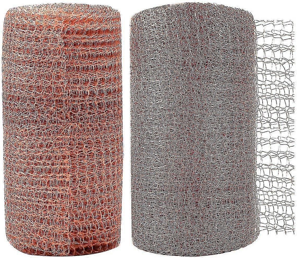 Copper Mesh, 2 Pcs 6 Meter High Quality Copper Mesh Copper Blocker For Home