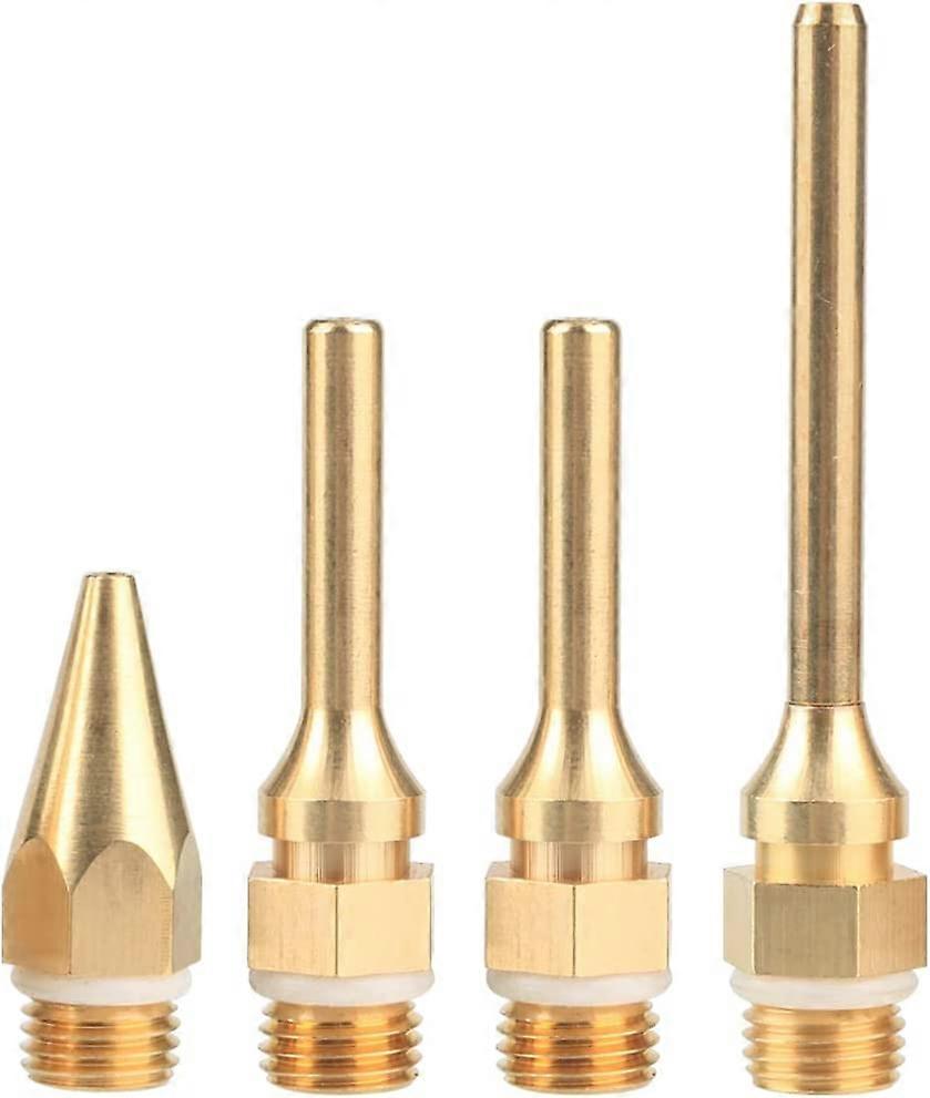 Piece Kit Copper Hot Glue Gun Nozzle, 10.8mm Thread Diameter Interchangeable Nozzles Hot Melt Gun Replacement Accessory Tool