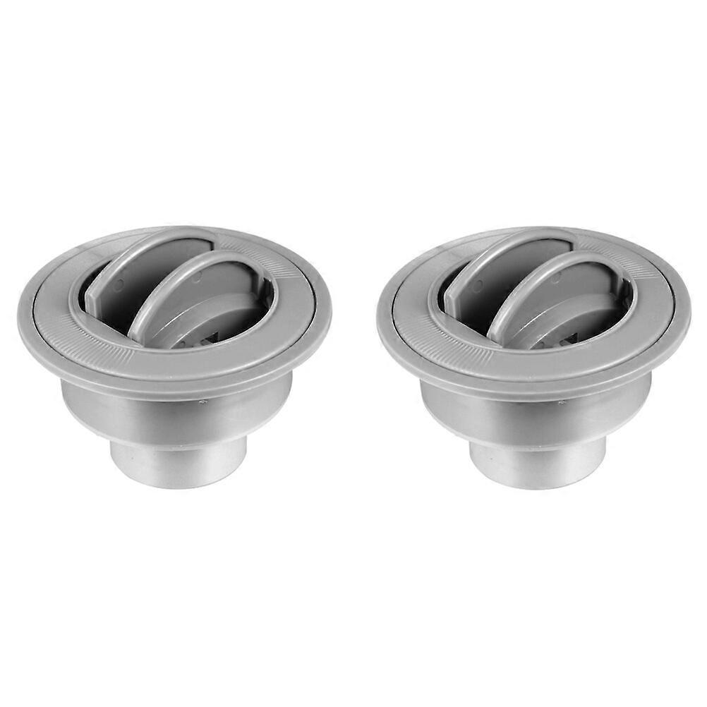 2 Pcs Bus Air Conditioner Vents RV Ceiling Vent Air Outlet Bus Rotating Vent