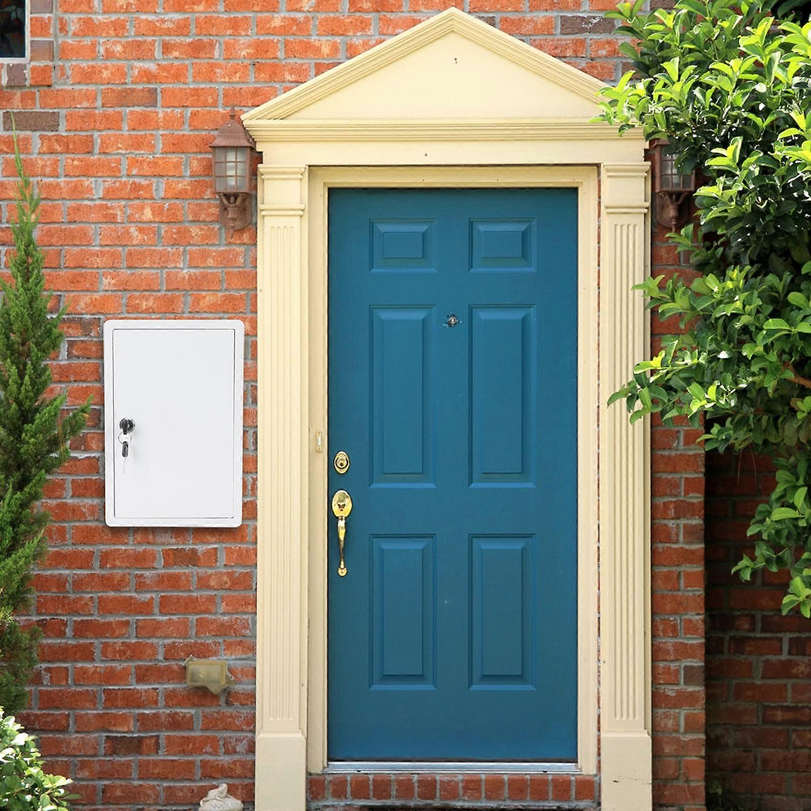 Boîte à lait verrouillable en plastique Boîte à lait murale Boîte suspendue à lait pour la maison
