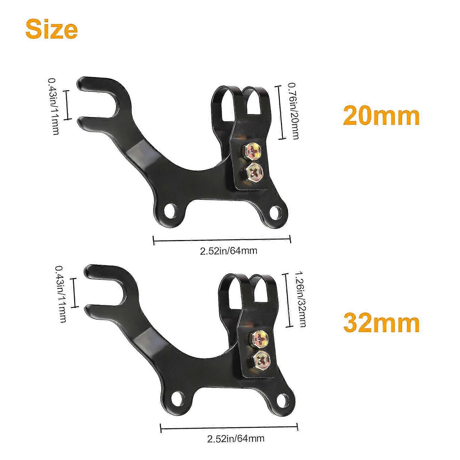 Telaio Bici Kit di Conversione Bicicletta Freno a Disco Flangia Dadi Adattatore