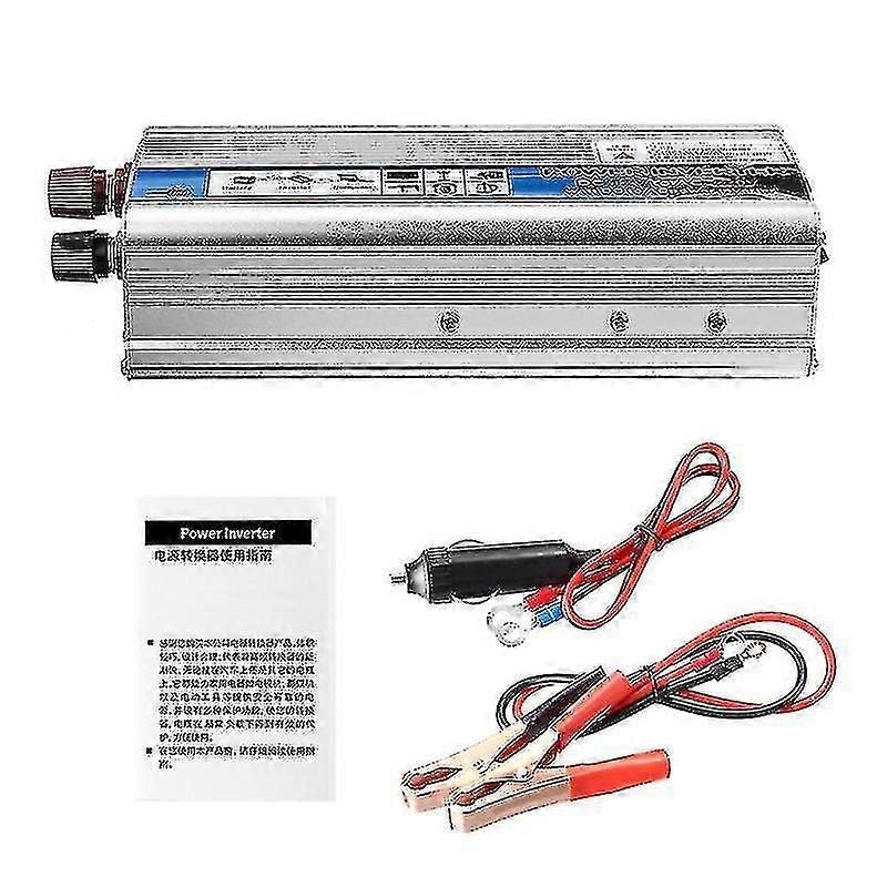 12v Solar Inverter 1500w Dc12v To Ac220v Converter Modified Sine Wave Power Inverter Voltage Transfo