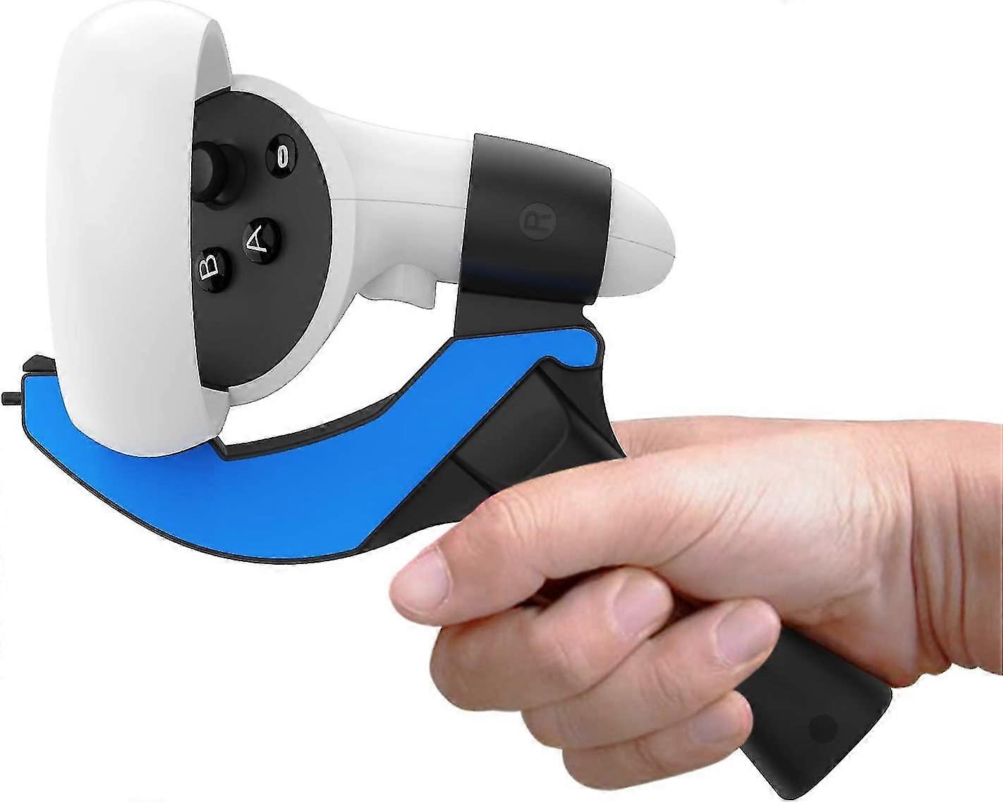 Table Tennis Paddle Grip Handle Compatible For Oculus Quest 2 Touch Controllers Playing Table Tennis Vr Game