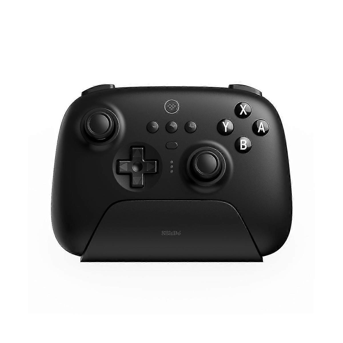 Wireless Bluetooth Gaming Controller With Charging Dock For Bluetooth Gamepad Black