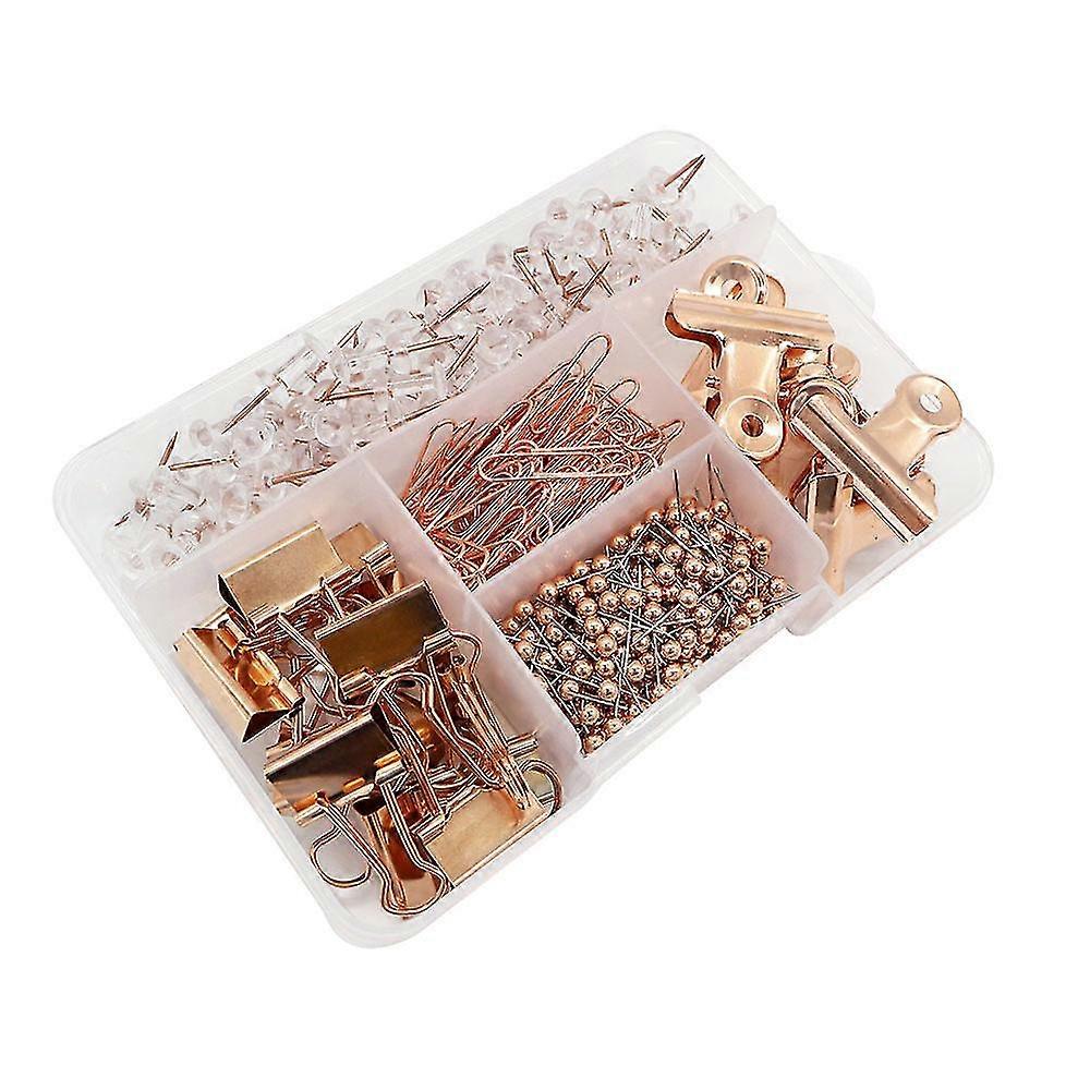 500 قطعة من الذهب الوردي مكتب القرطاسية الذهب الوردي