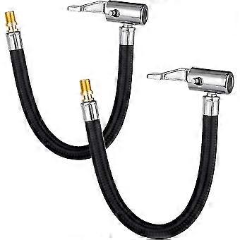 Tyre Valve Connector Standard Tire Valve Fine Thread Car Tyre Inflator Hose Adapter With Locking Tire Chuck For Motorcycle Bicycle Trucks Repair Tool(