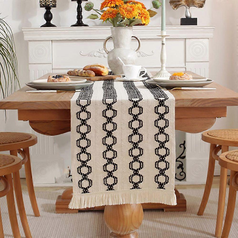 13 x 108 "Table Runner, Boho Table Runner, Boho Deco/Farmhouse Coffee Table Run