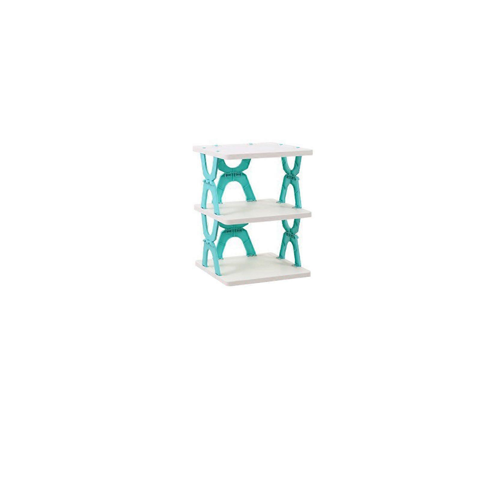 Shoe Rack Organizer with Dust-Proof Compartments Foldable Design Large Capacity Portable Folding Shoe Storage Rack