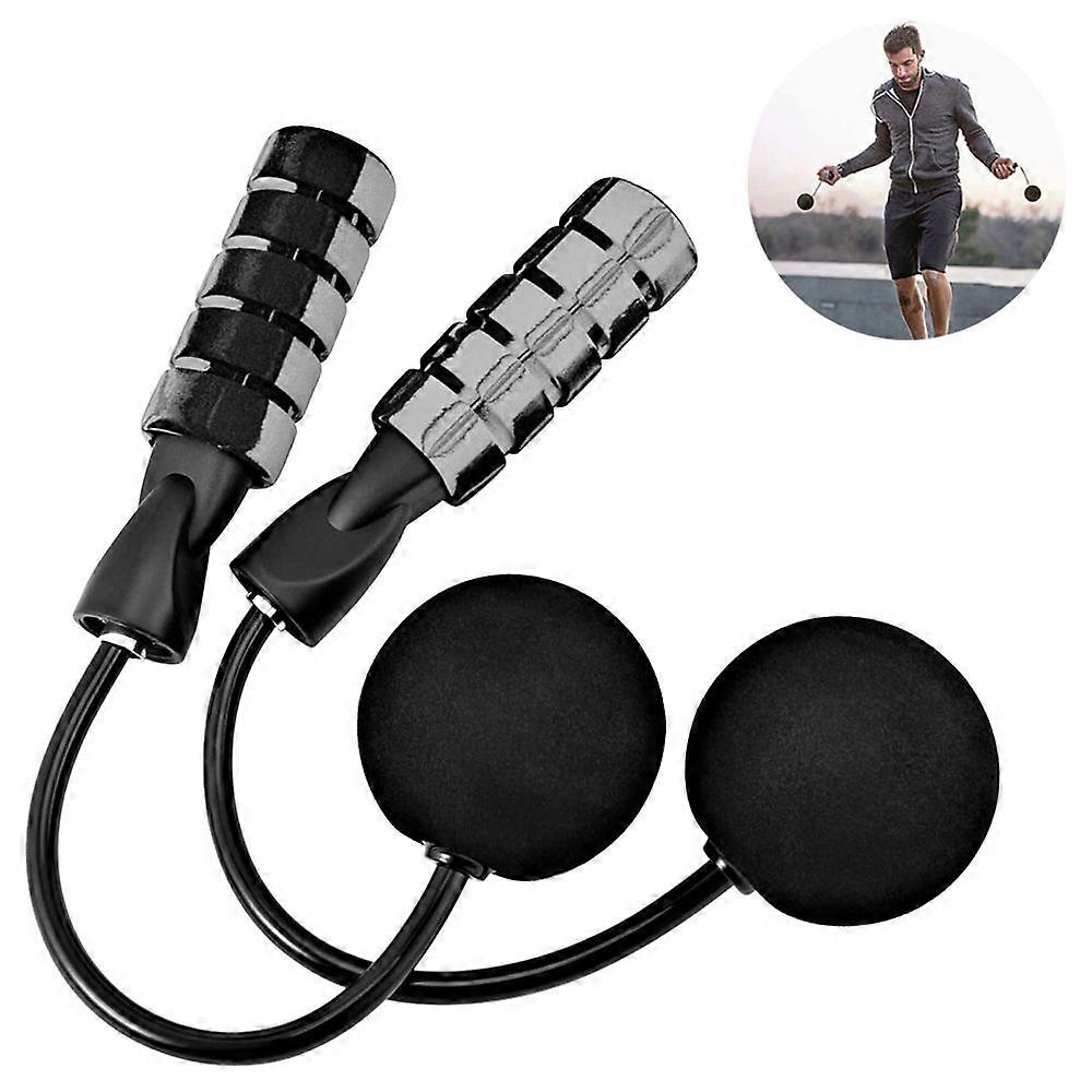 Cordless Jump Rope Tangle-Free Rapid Speed Skipping Ropes for Fitness Weighted Jump Rope with Non-Slip Memory Foam Handles for Kids Adults