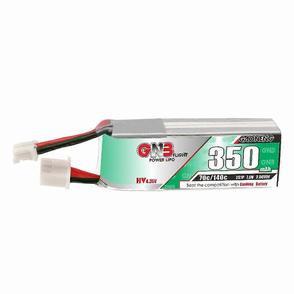 Gaoneng GNB3502S70AHV GNB 7.6V 350mAh 70C 2S HV LiPo Battery PH2.0 XT30 Plug for GEPRC TinyGo Crux3