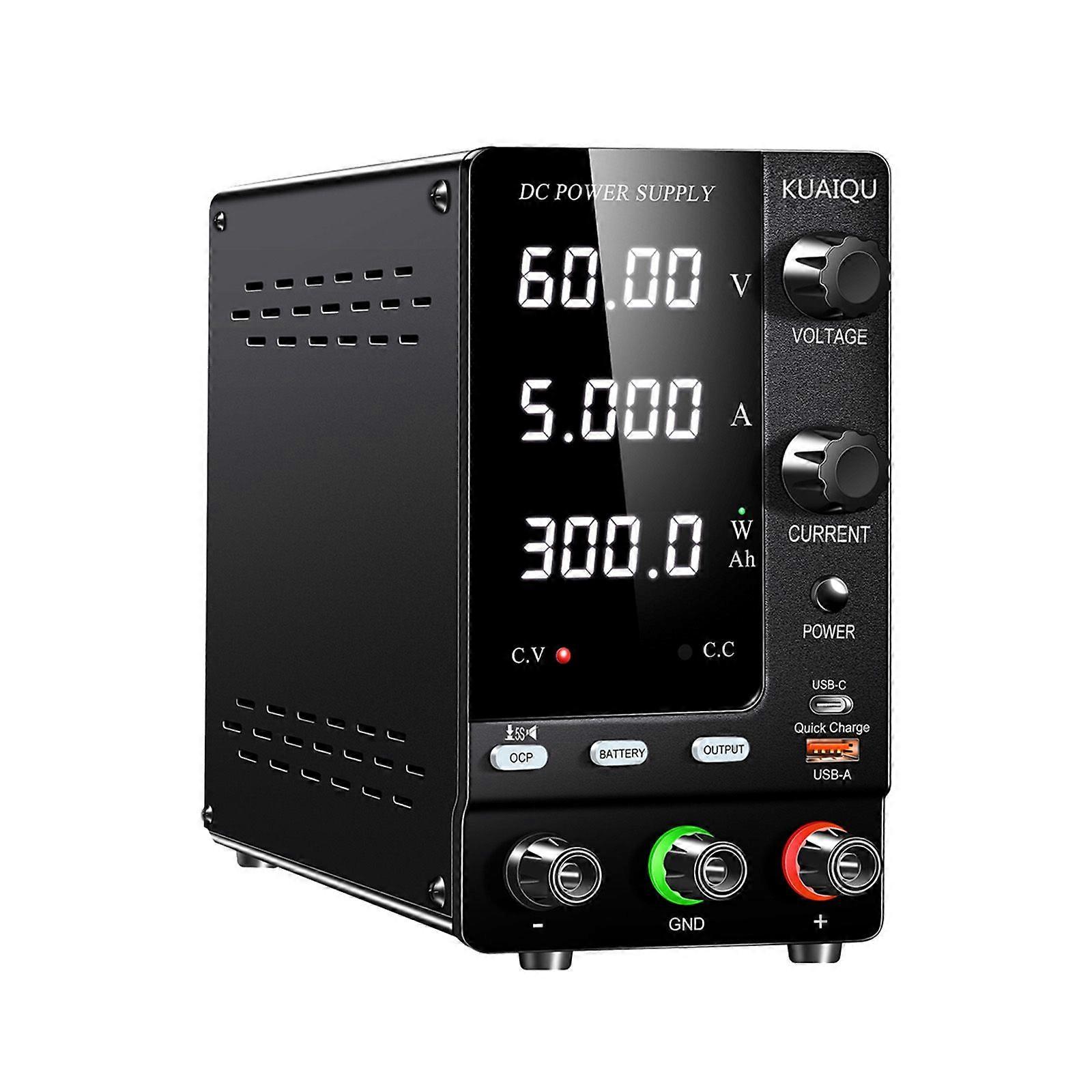 SPPS-C605C 60 V 5 A Affichage numérique Stabilisateur CC réglable Alimentation USB