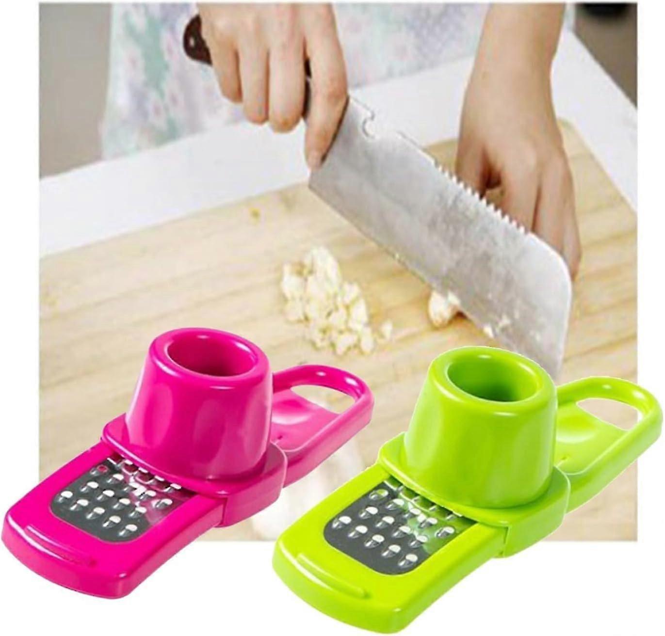 Multi functional garlic press, garlic press, creative kitchen tool, small and