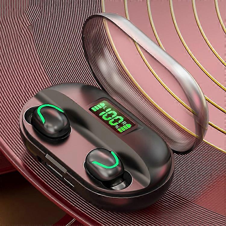 T2 Bluetooth 5.0 TWS Touch Afișaj digital Căști Bluetooth True Wireless cu cutie de încărcare