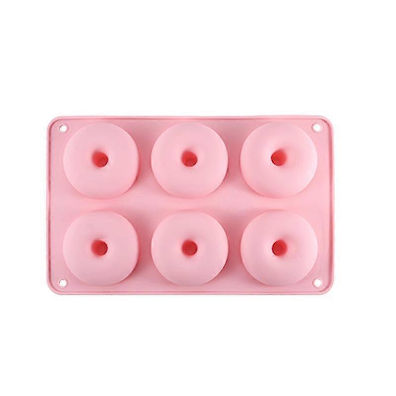 Silicone Donut Mold Baking Pan DIY Doughnuts Mould Maker Non-stick Silicone Cake Mold for Donuts Bagels Pastry Baking Tools