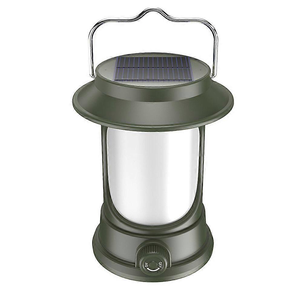 LED Rechargeable Camping Lantern, Rotary Dimming Solar Lantern, Light Weight Camping Lanterns for P