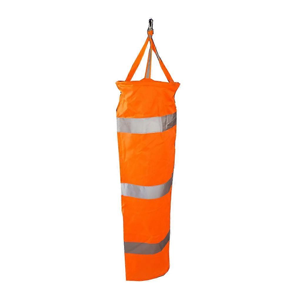 Vindstrut Utomhus Vind Sock Väska Reflekterande Bälte Grommet 60cm