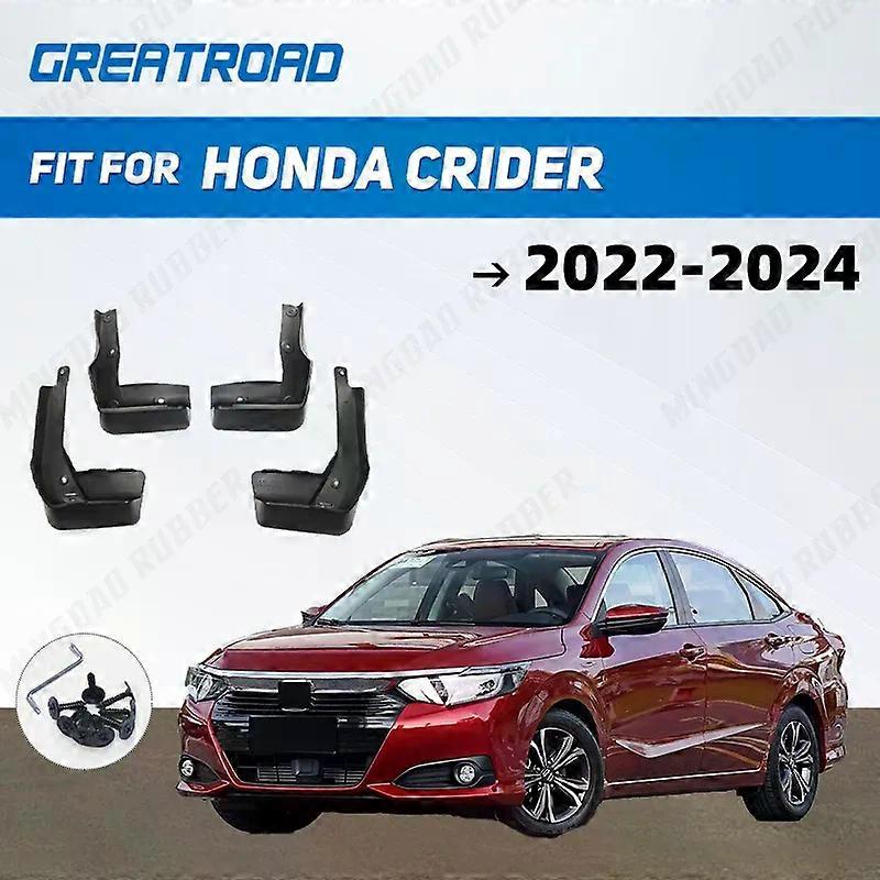 Vynikajúce pre Honda Crider 2022-2024 2023 blatník blatník klapky blatníkov chránič blatníkov splash klapky autopríslušenstvo