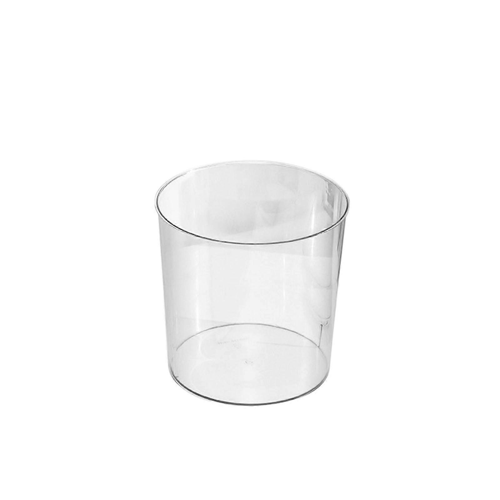 Desktop Clear Trash Can Plastic Trash Can Small Countertop Trash Can For Office Dresser