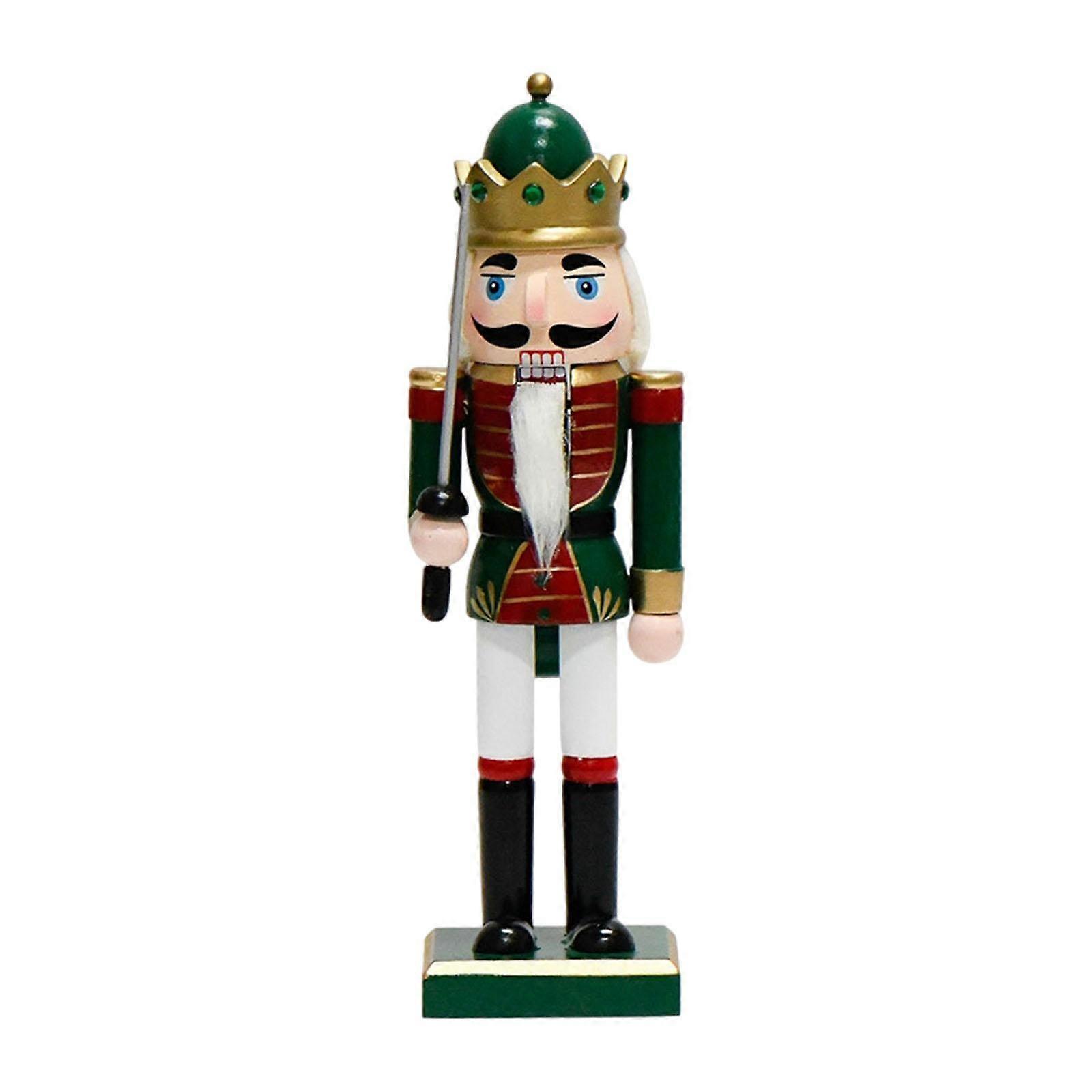 Christmas Decor Nutcracker Figurine Statue Traditional Christmas Nutcracker