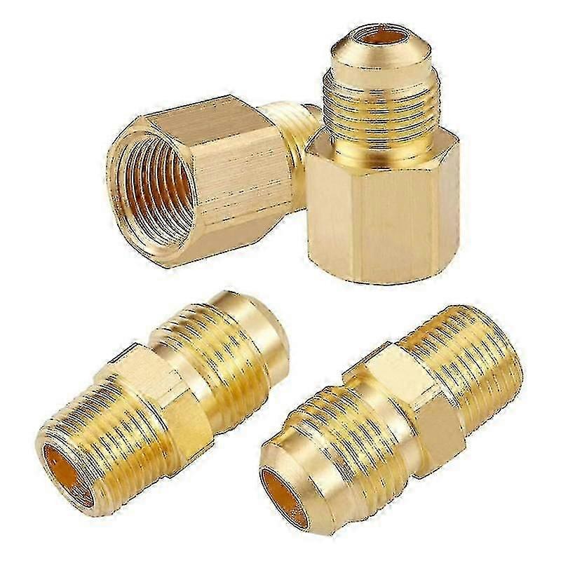 Flexible Gas Line Hose Brass Connector