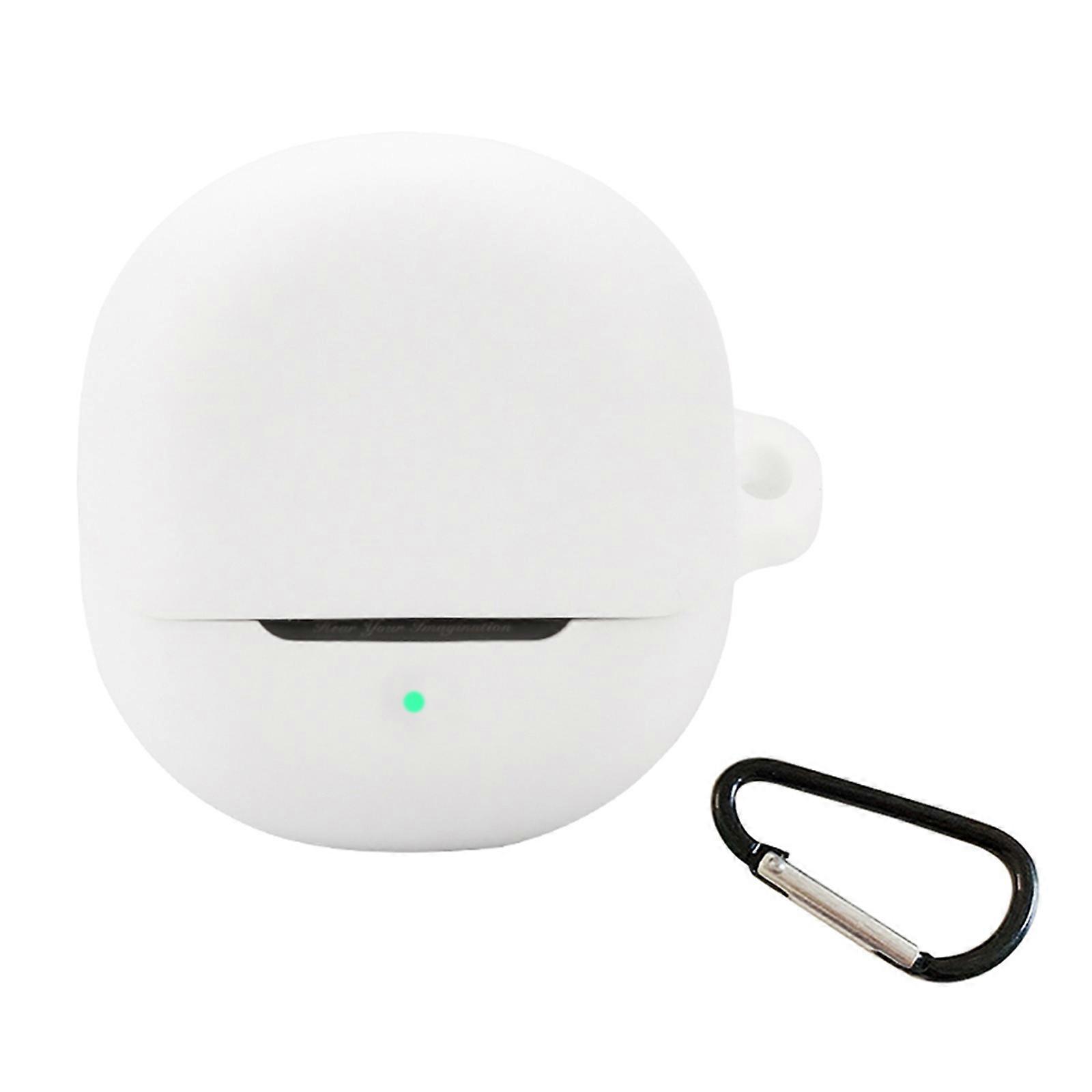 Scratchproof Carrying Case Shockproof Skin Suitable for Air 5 Lite Headphone Dustproof Housing Washable Silicone Sleeve White