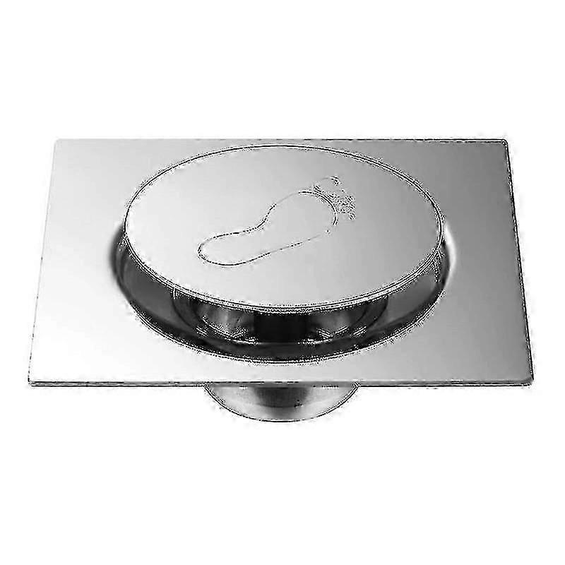 Gulvafløb Rustfrit stål gulvafløb Skjult gulvafløb Bounce Press gulvafløb (15x15) hk