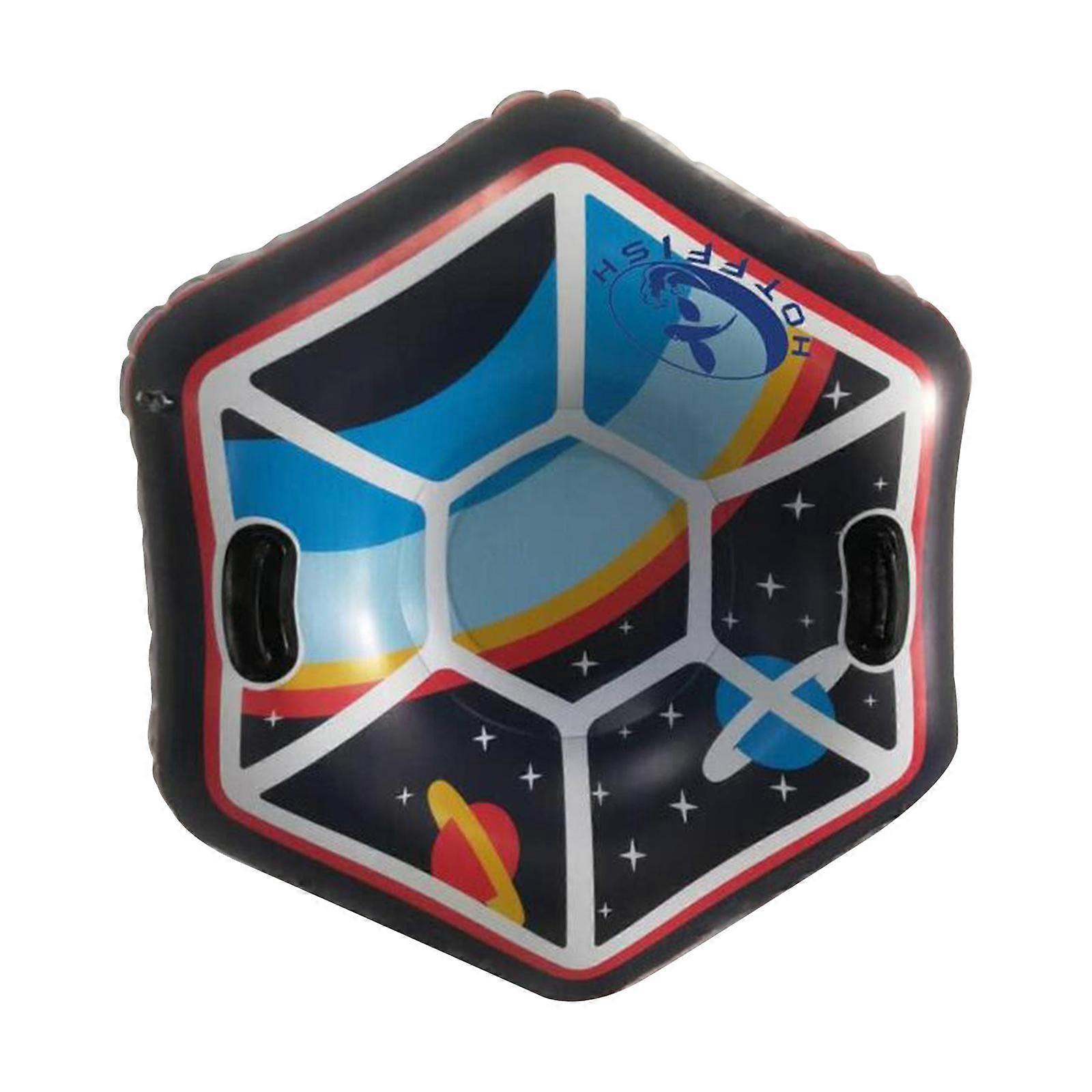 ハンドル付きインフレータブルPVCスノーチューブ凍結防止インフレとデフレ