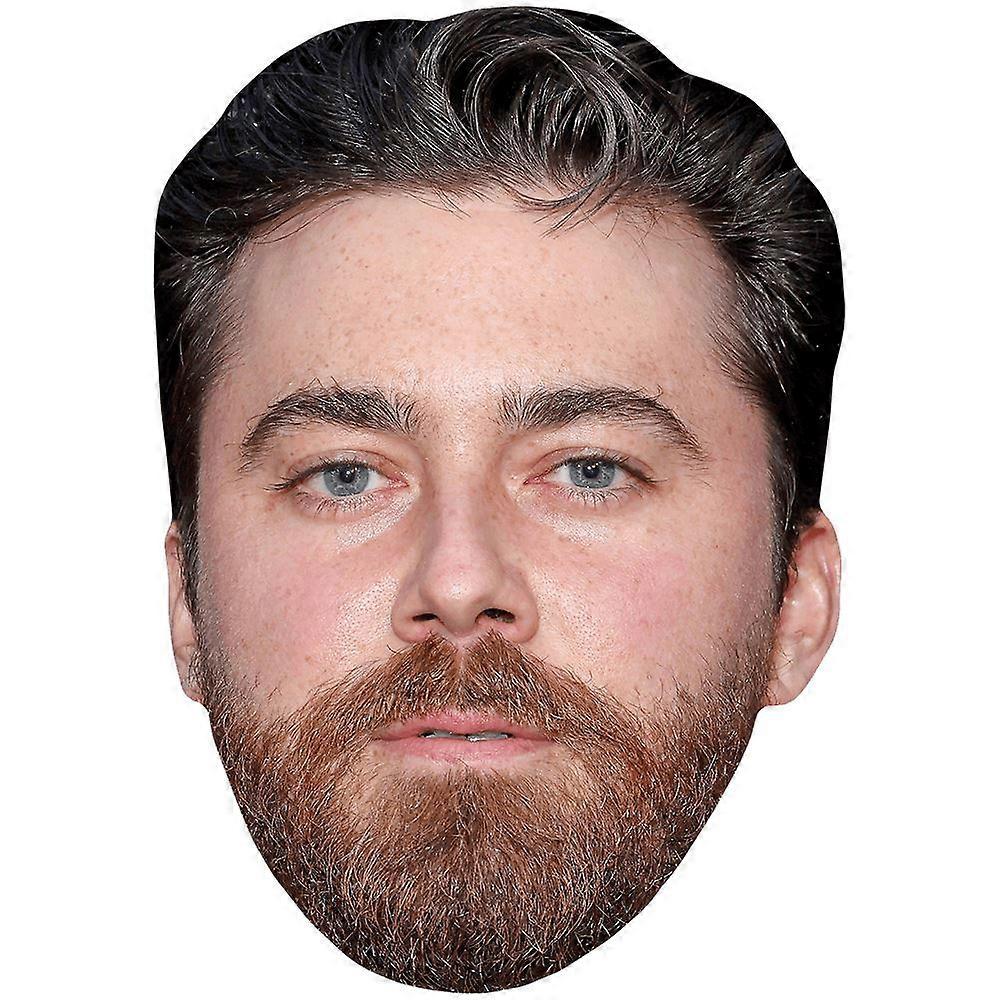 Cornelius Versa (Beard) Celebrity Mask, Flat Card Face
