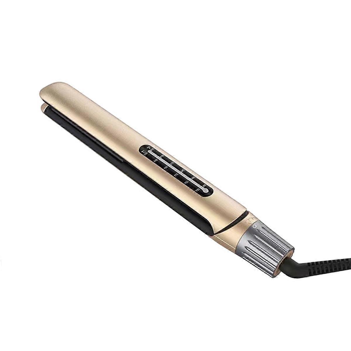 Ceramic Tourmaline Keratin Infused Flat Iron, One Step Straightener for Faster Results, Anti-Scalding Design & Easy Operation, Travel-Friendly