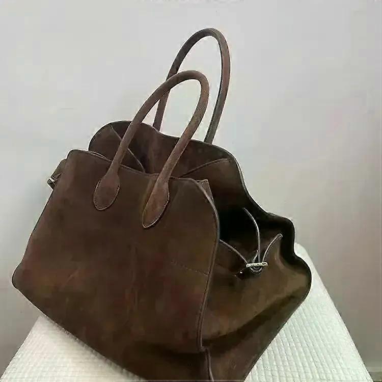 New Style in autumn winter Ladies' Top-handle Bag High-end Feel Niche Design Large Capacity Vintage Commute Handbag For Season