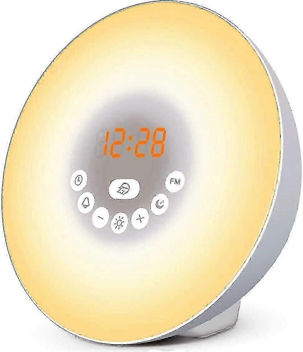 Dawn Simulator For A Gentle Wake-up Call - With Dark Night Mode Display Off - Live More Zen Mornings