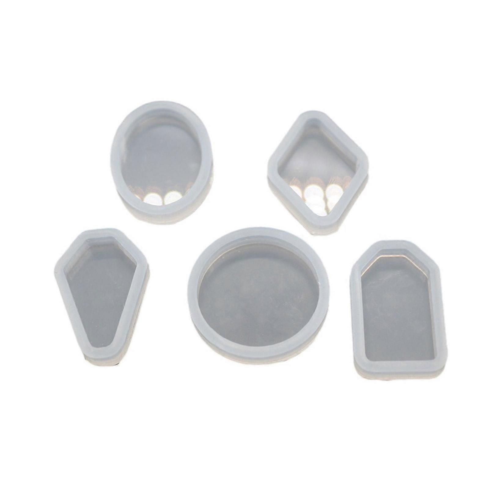 Multiple Styles Earring Combination Ornament Molds Epoxy Listing Mold Resin Casting Pendant Mold Suitable for Diy