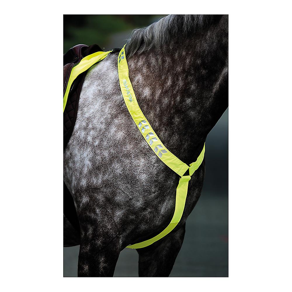 Shires Equi-flector Breastplate - Yellow