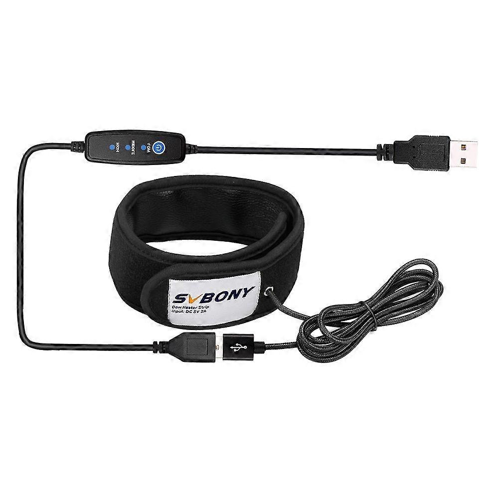 SVBONY USB Lens Warmer DSLR Camera Lens Dew Heater Strip
