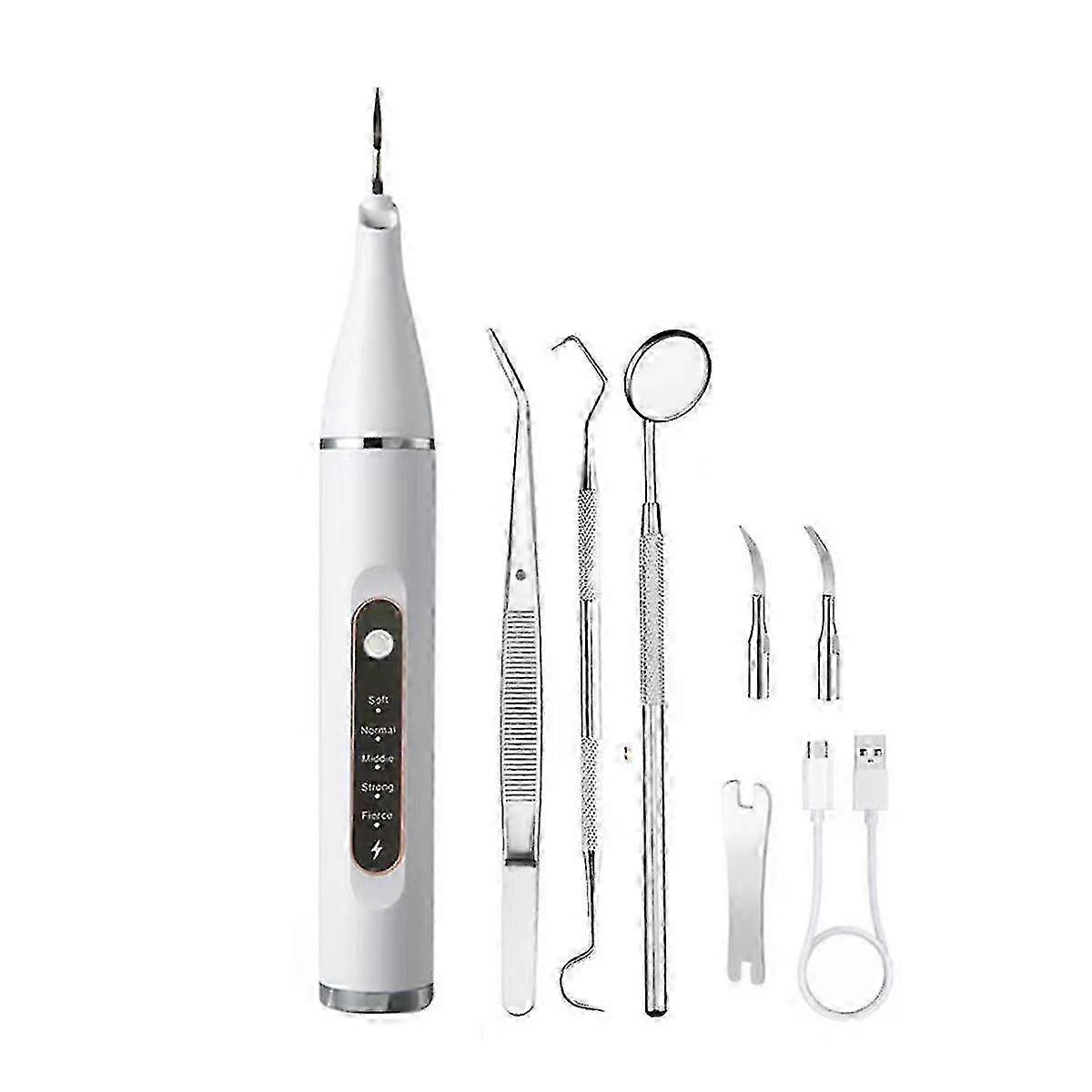 طقم أسنان والقطط بالموجات فوق الصوتية مع الجير ومزيل البلاك