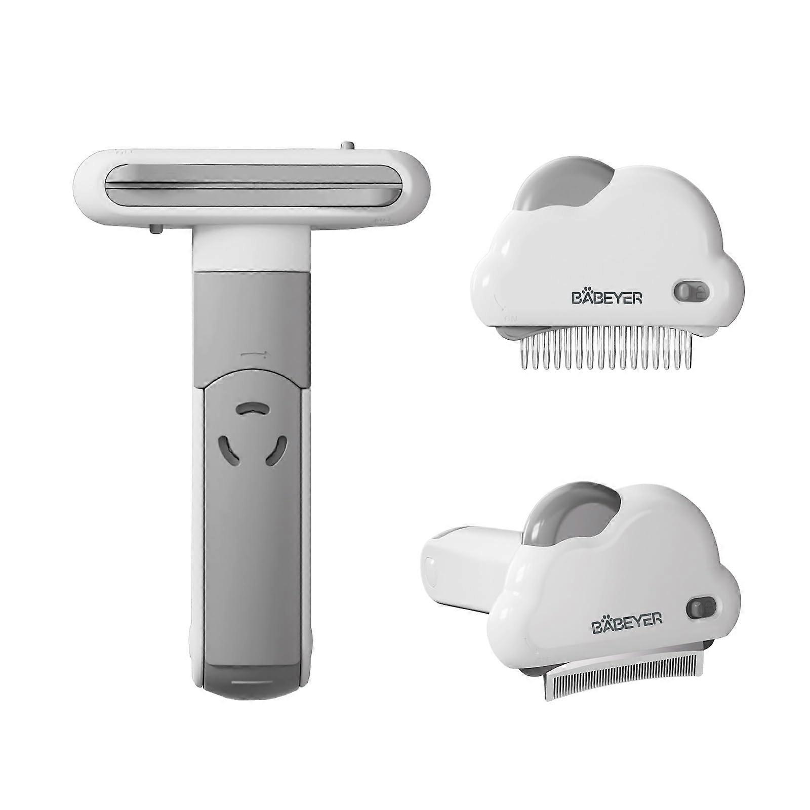 Rotatable Shedding Dog Grooming Brush for Medium Dogs - Eliminates Static Electricity, Ergonomic Design, Durable Material