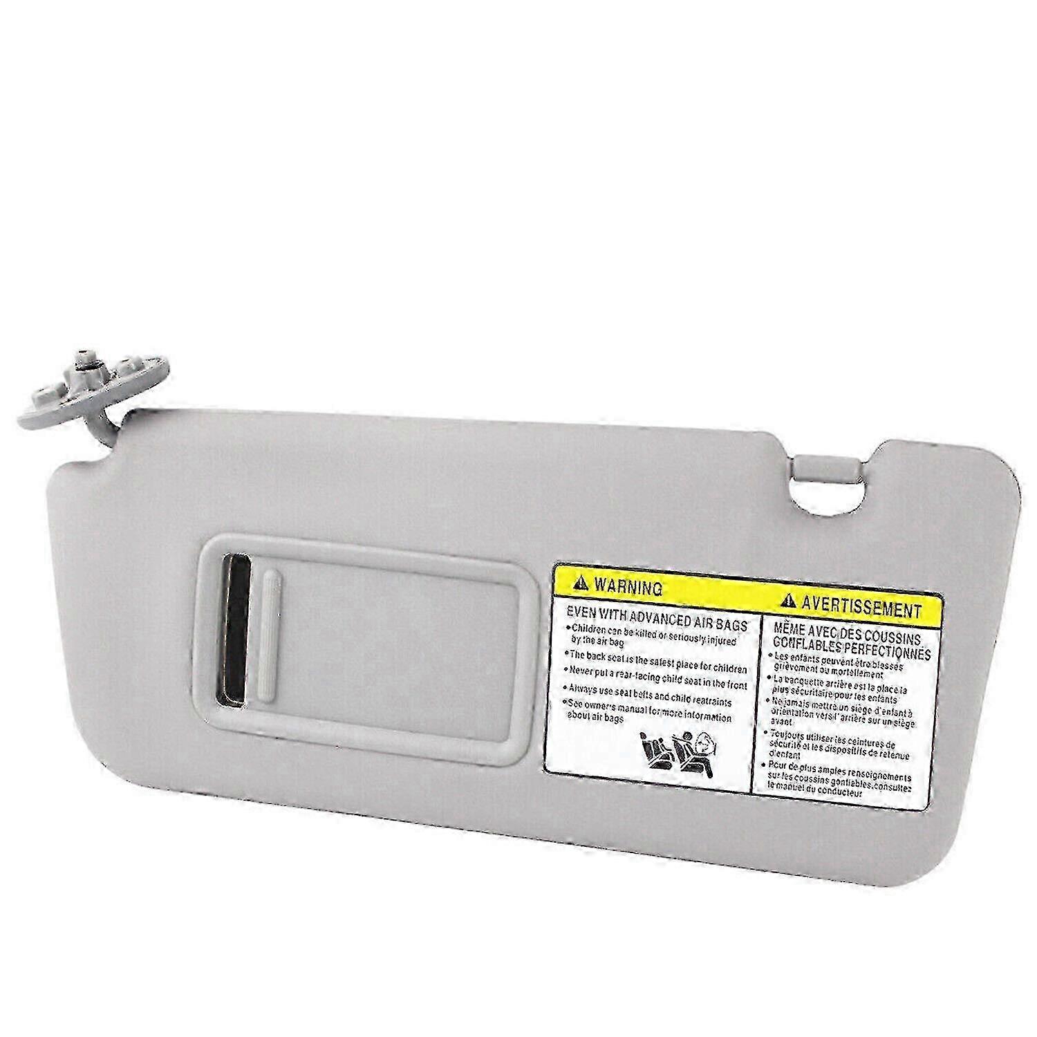 Driver side sun visor for TOYOTA RAV4 2004-2005 gray 74320-42420-B0