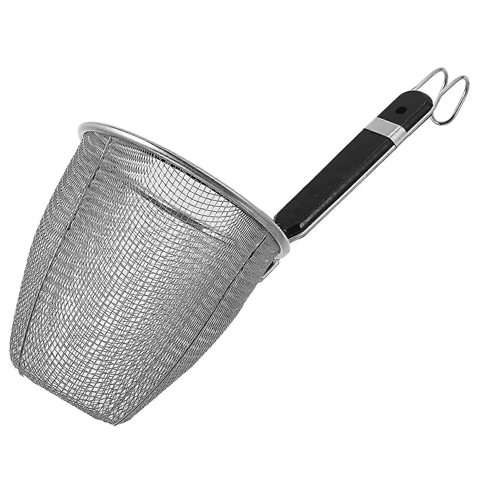 Stainless Steel Multifunctional Noodle Strainer for Kitchen Use
