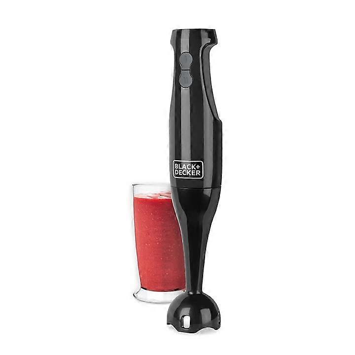 HB2401B 200W Immersion Blender with 2 Speed Settings, Black Handheld Kitchen Mixer