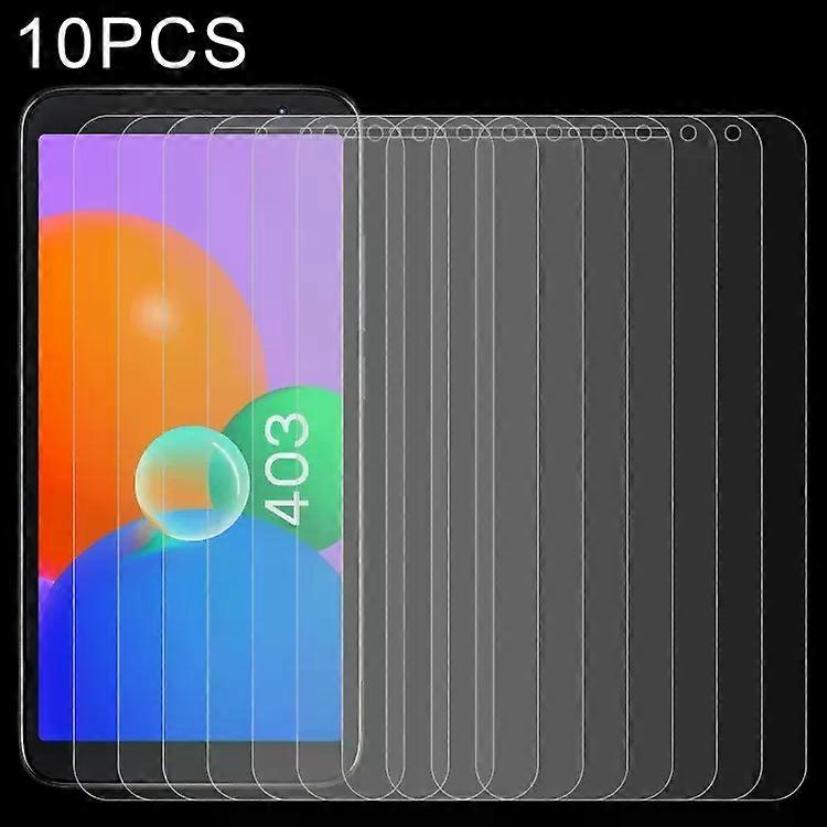 Tempered Glass Screen Protector-10 PCS,0.26mm 9H for TCL 403