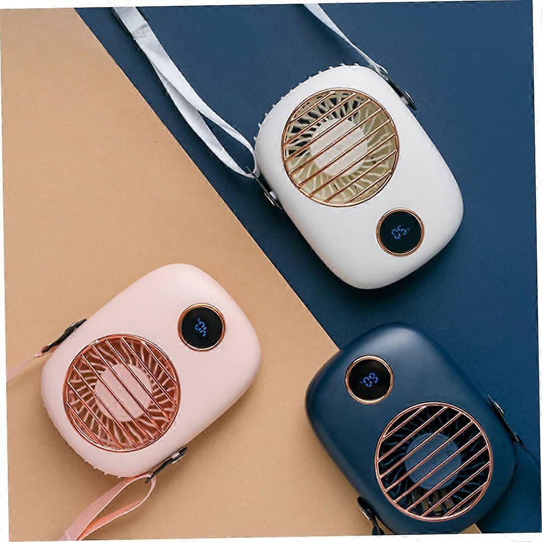 Portable Mini LED Digital Handheld Fan