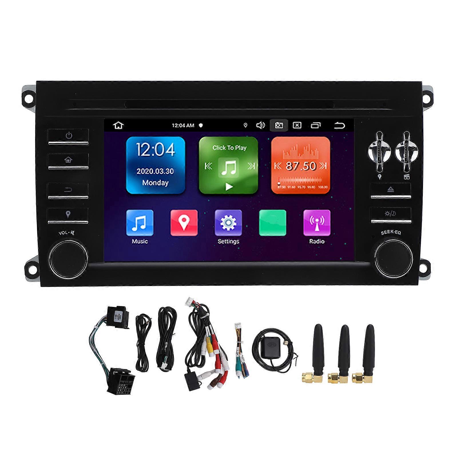 7 Zoll Autoradio 8 Core Wireless Carplay GPS Navigation Multimedia Stereo Player für Cayenne 2003 bis 2010