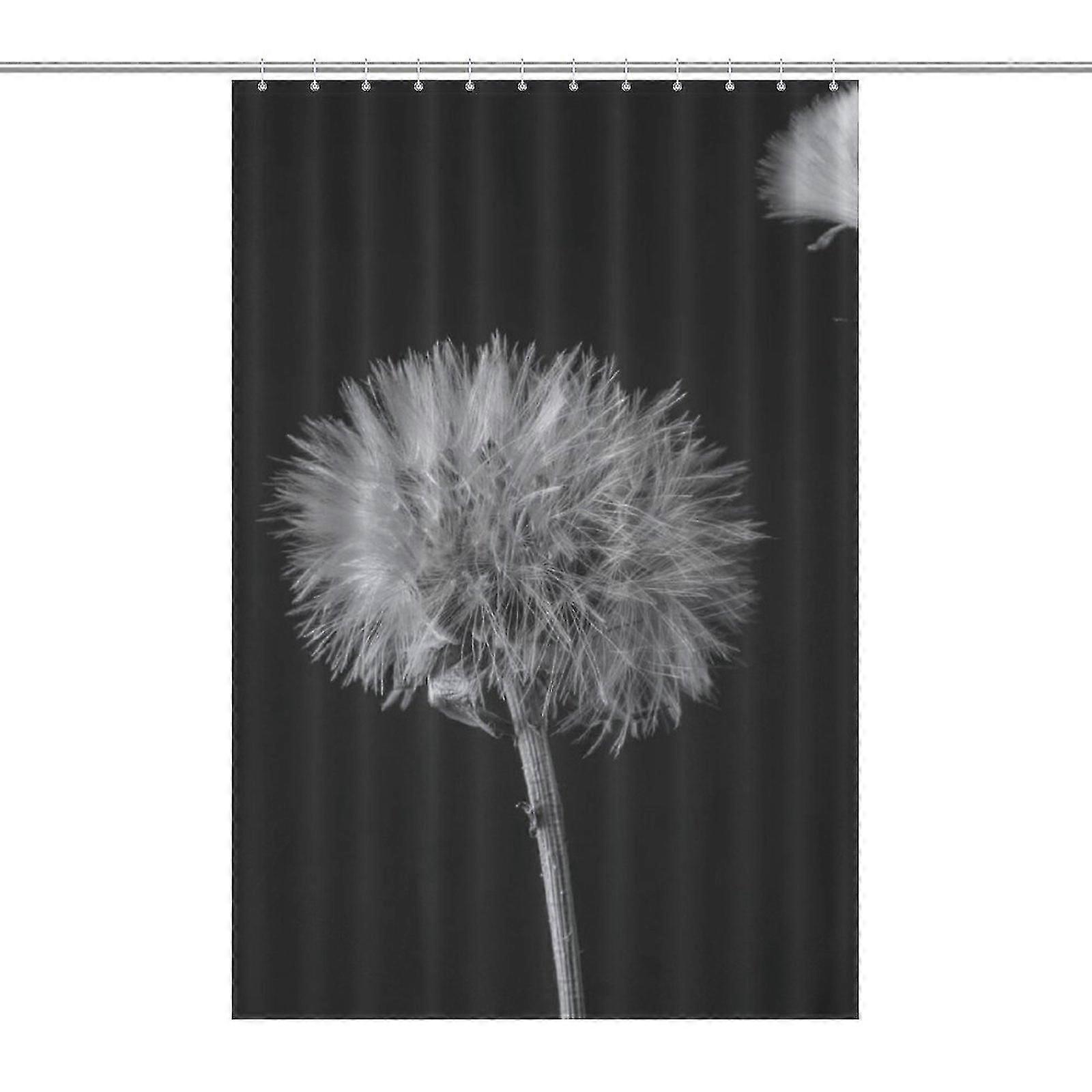 Dandelion Fluff Printed Shower Curtain