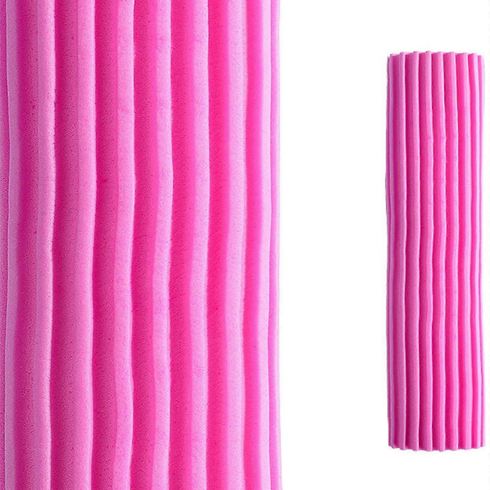 Narrow Mouth Fold In Half Mop Head Replacement PVA Sponge Fast Water Absorption Soft Pink For Standard Handles