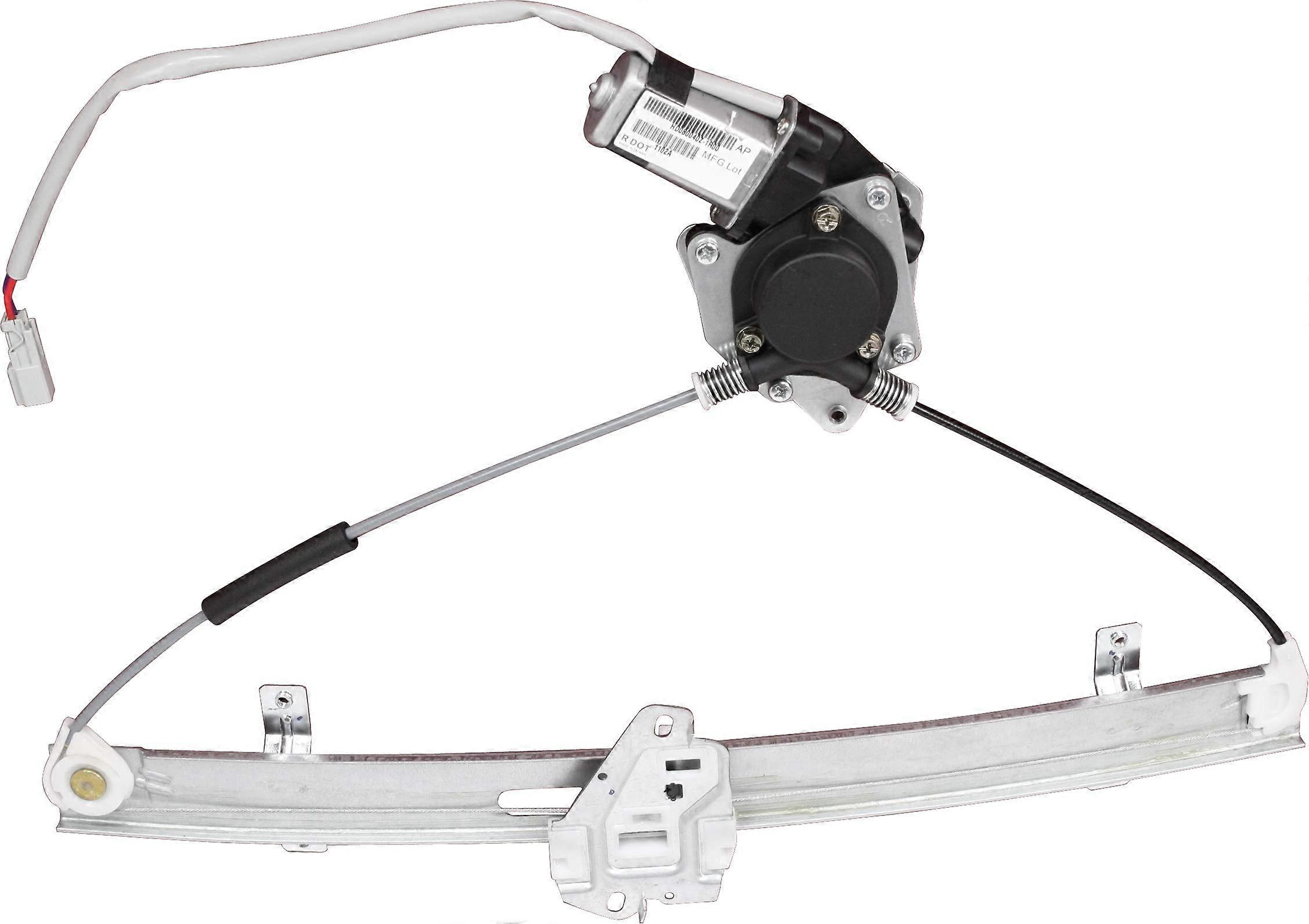 Front Window Regulator Compatible with Honda Civic 20012005 RH Power with Motor Sedan
