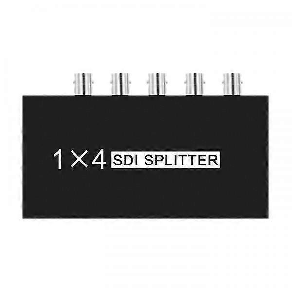 SDI Splitter Transmission 1 Input and 4 Outputs Repeater 1x4 for Projector